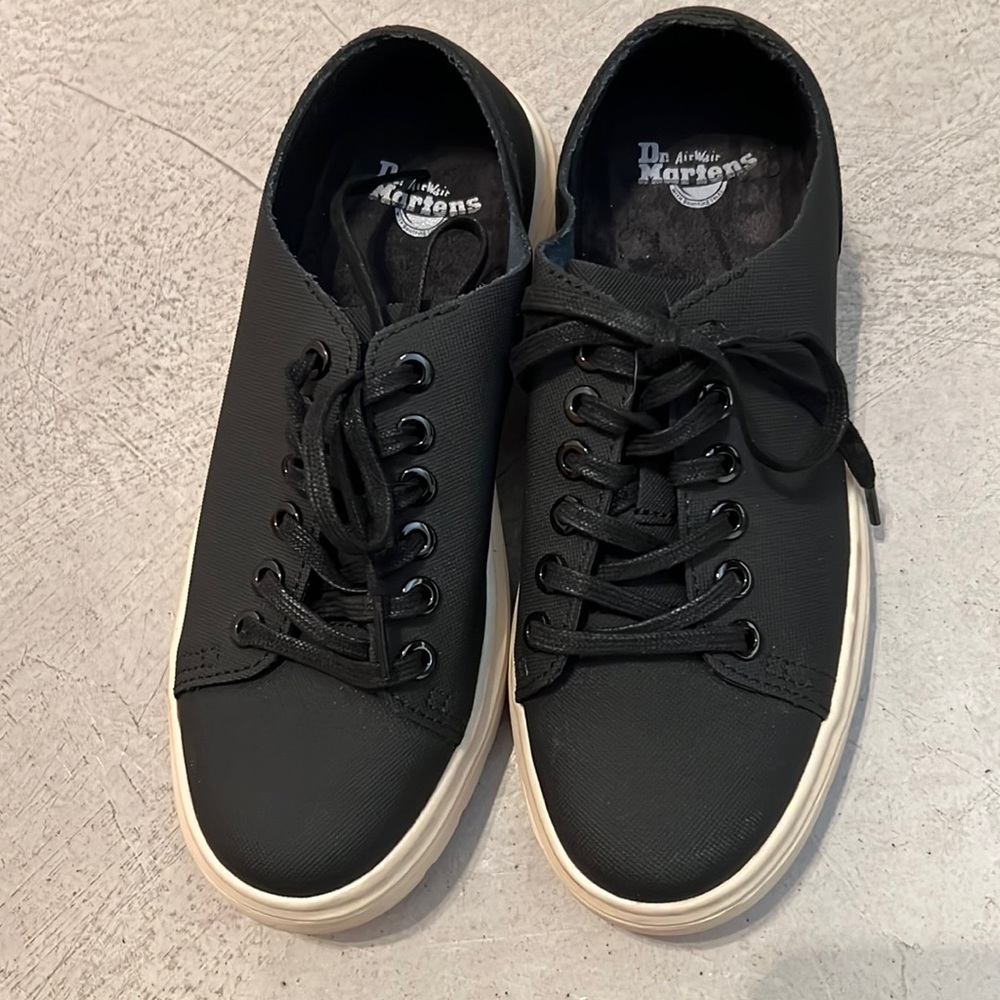 Dr. Martens platform tennis shoes